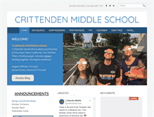 Tablet Screenshot of crittenden.mvwsd.org